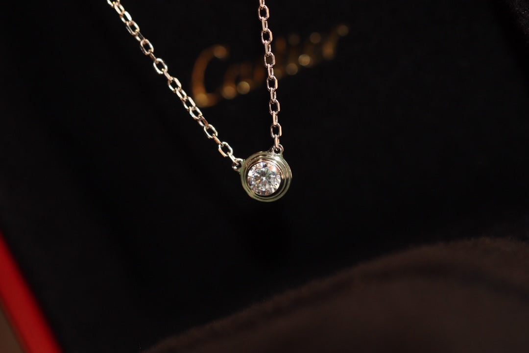 [Solara Jewelry ]DAMOUR ダイヤモンドネックレス