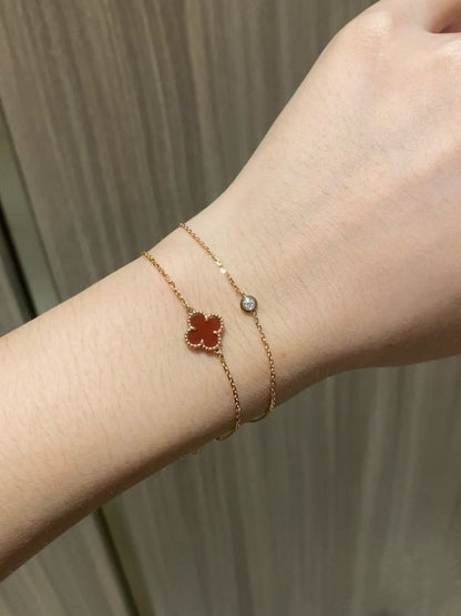 [Solara Jewelry ]DAMOUR DIAMOND LINK ARMBAND