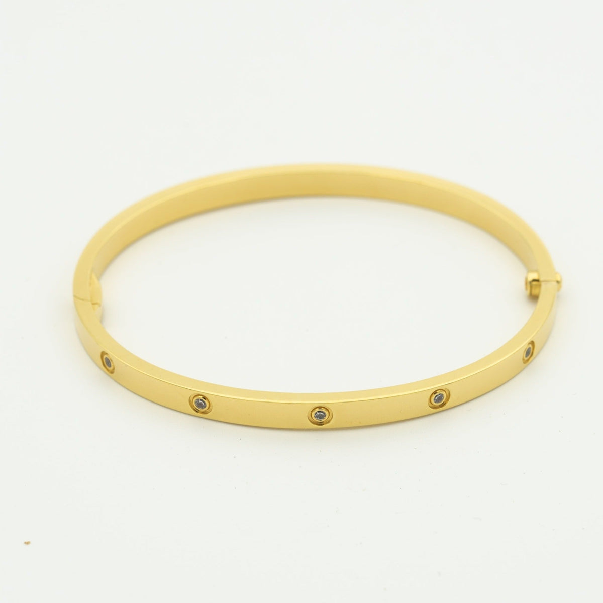 [ソララジュエリー ]LOVEブレスレット 3.65MM 10ダイヤモンド