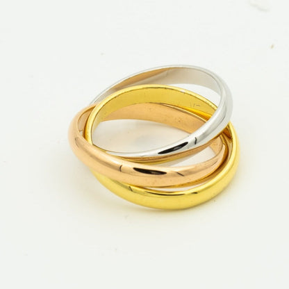 [Solara Jewelry ]TRINITY RING ゴールド ピンクゴールド シルバー