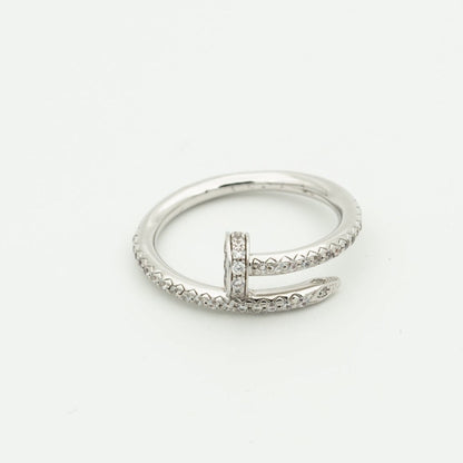 [Solara Jewelry ]JUSTE RING 1.8MM SILBER DIAMANTEN
