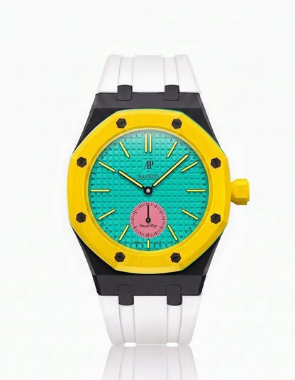 Silicone Strap & Case  Royal Pop Otg Roz(Customize  Colors)