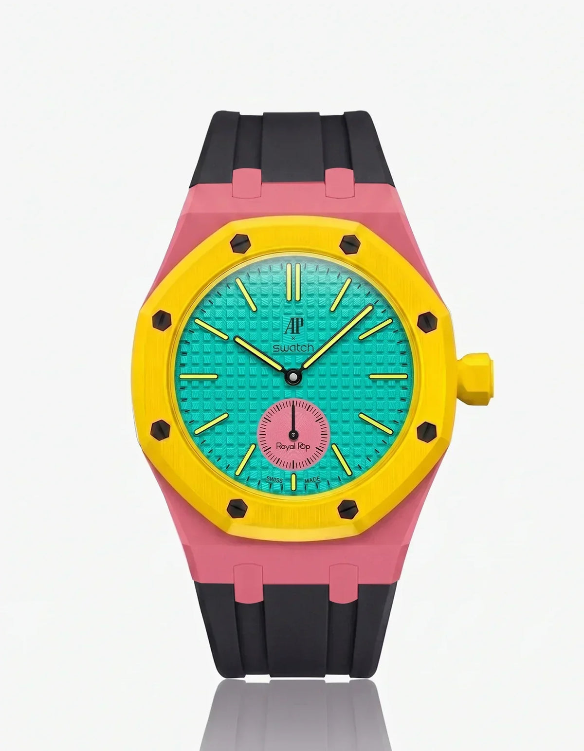 Silicone Strap & Case  Royal Pop Otg Roz(Customize  Colors)