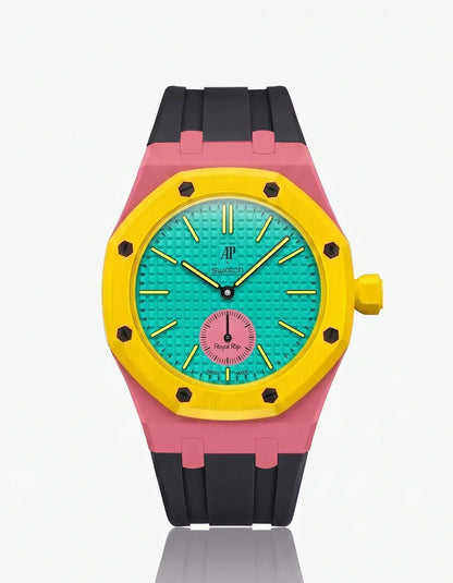 Silicone Strap & Case  Royal Pop Otg Roz(Customize  Colors)