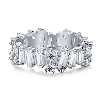 [Solara Jewelry ]繊細なマルチシェイプテニスリング