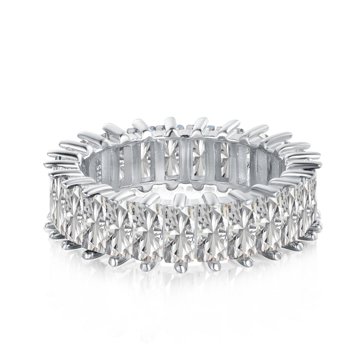 [Solara Jewelry ]Unique Colorful Radiant Cut RIng