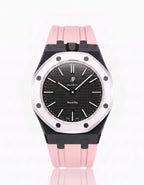 Silicone Strap & Case Royal Pop Ocho Negro(Customize  Colors)