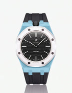 Silicone Strap & Case Royal Pop Ocho Negro(Customize  Colors)