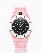 Silicone Strap & Case Royal Pop Ocho Negro(Customize  Colors)