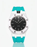 Silicone Strap & Case Royal Pop Ocho Negro(Customize  Colors)