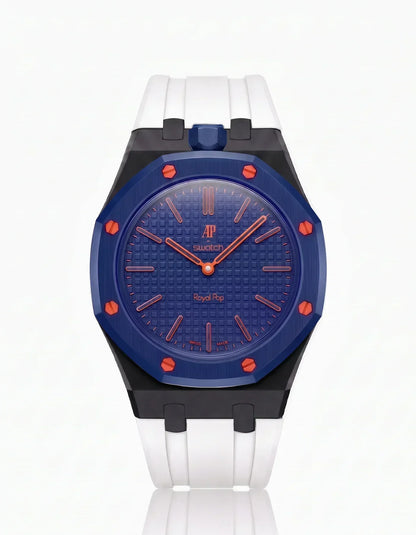 Silicone Strap & Case  Royal Pop Orenji Hachi(Customize  Colors)