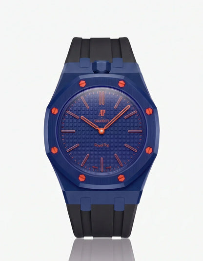Silicone Strap & Case  Royal Pop Orenji Hachi(Customize  Colors)