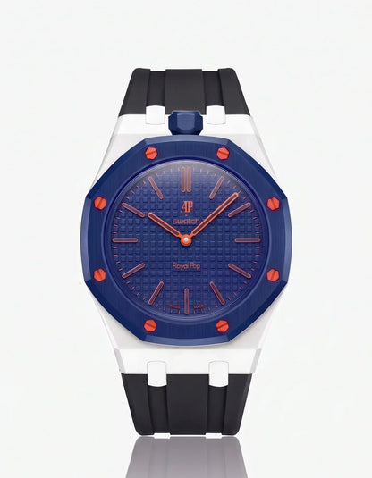 Silicone Strap & Case  Royal Pop Orenji Hachi(Customize  Colors)