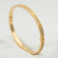 [Solara Jewelry ]LOVE BRACELET 3.65MM DIAMOND-PAVED