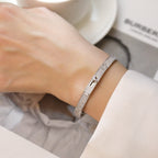 [Solara Schmuck ]KELLY ARMBAND MIT DIAMANTPAVÉ