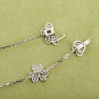 [Solara Jewelry ]FRIVOLE SILVER 9 BLUMEN HALSKETTE