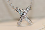 [Solara Jewelry ]JEUX DE DIAMOND NECKLACE