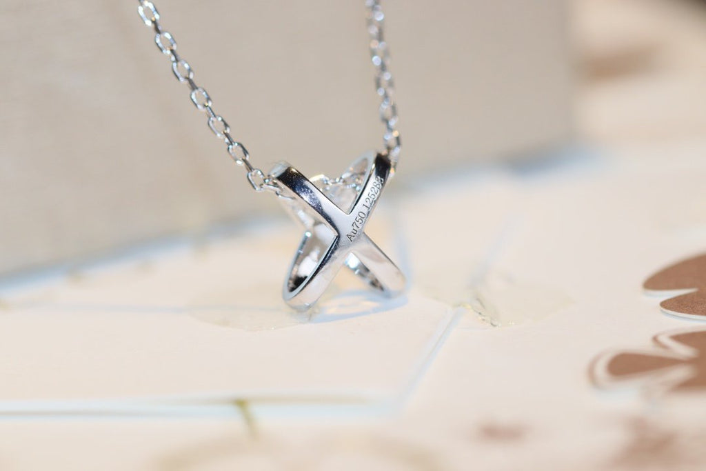 [Solara Jewelry ]JEUX DE DIAMOND NECKLACE