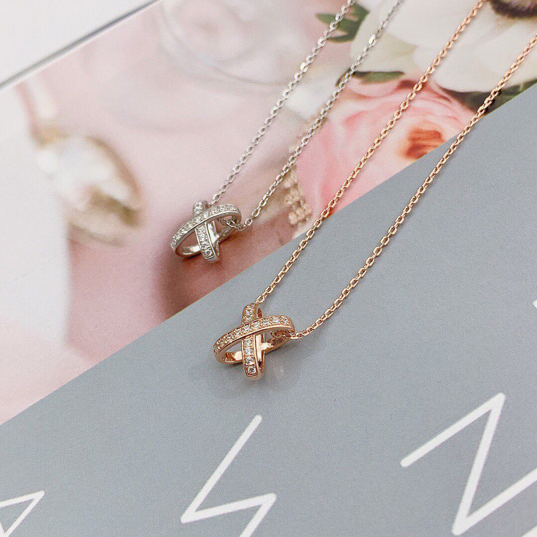 [Solara Jewelry ]JEUX DE DIAMOND NECKLACE