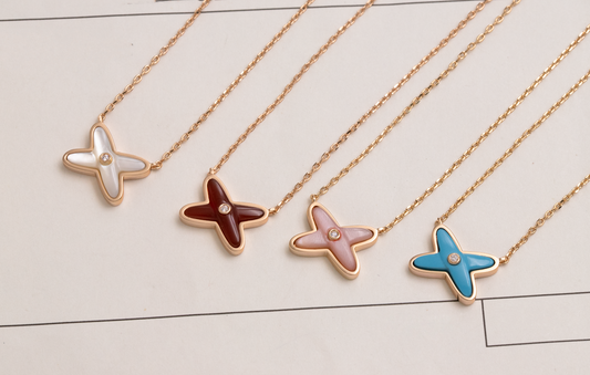 [Solara Jewelry ]JEUX DE NECKLACE 1 DIAMOND