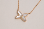[Solara Jewelry ]JEUX DE NECKLACE 1 DIAMOND