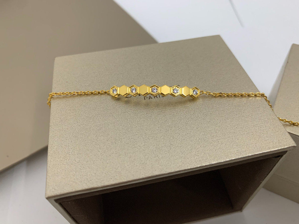 [Solara Jewelry ]BEE LOVE BRACELET DIAMANT