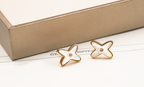[ソラーラジュエリー]JEUX DE WHITE MOP ROSE GOLD DIAMOND EARRINGS