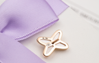 [ソラーラジュエリー]JEUX DE WHITE MOP ROSE GOLD DIAMOND EARRINGS