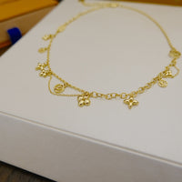 [Solara Jewelry ]BLOOMING SUPPLE NECKLACE BRASS