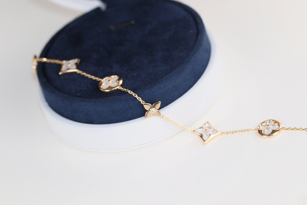 [Solara Jewelry ]リーフ クローバー ブレスレット