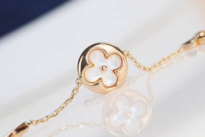 [Solara Jewelry ]リーフ クローバー ブレスレット