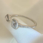 [Solara Schmuck]ZWILLINGS-TOI-ET-MOI-SILBERDIAMANTENRING