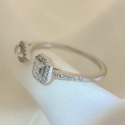 [Solara jewelry]MY TWIN TOI & MOI シルバーダイヤモンドリング