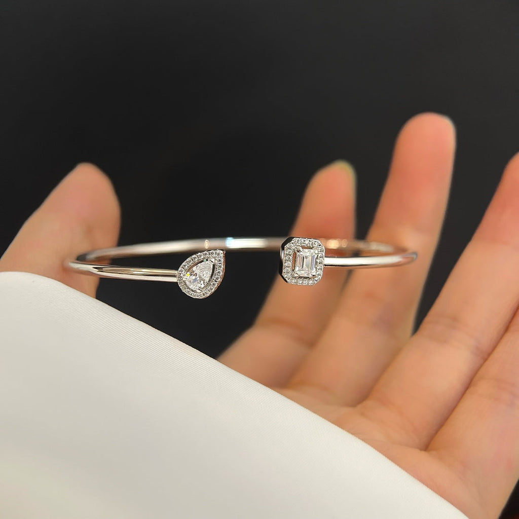 [Solara jewelry]JONC FLEX MY TWIN TOI & MOI シルバーダイヤモンドブレスレット