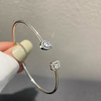 [Solara jewelry]JONC FLEX MY TWIN TOI & MOI シルバーダイヤモンドブレスレット