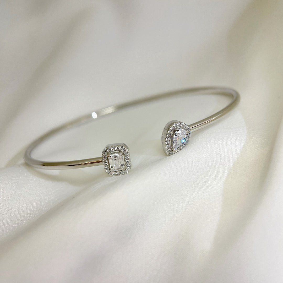 [Solara jewelry]JONC FLEX MY TWIN TOI & MOI シルバーダイヤモンドブレスレット