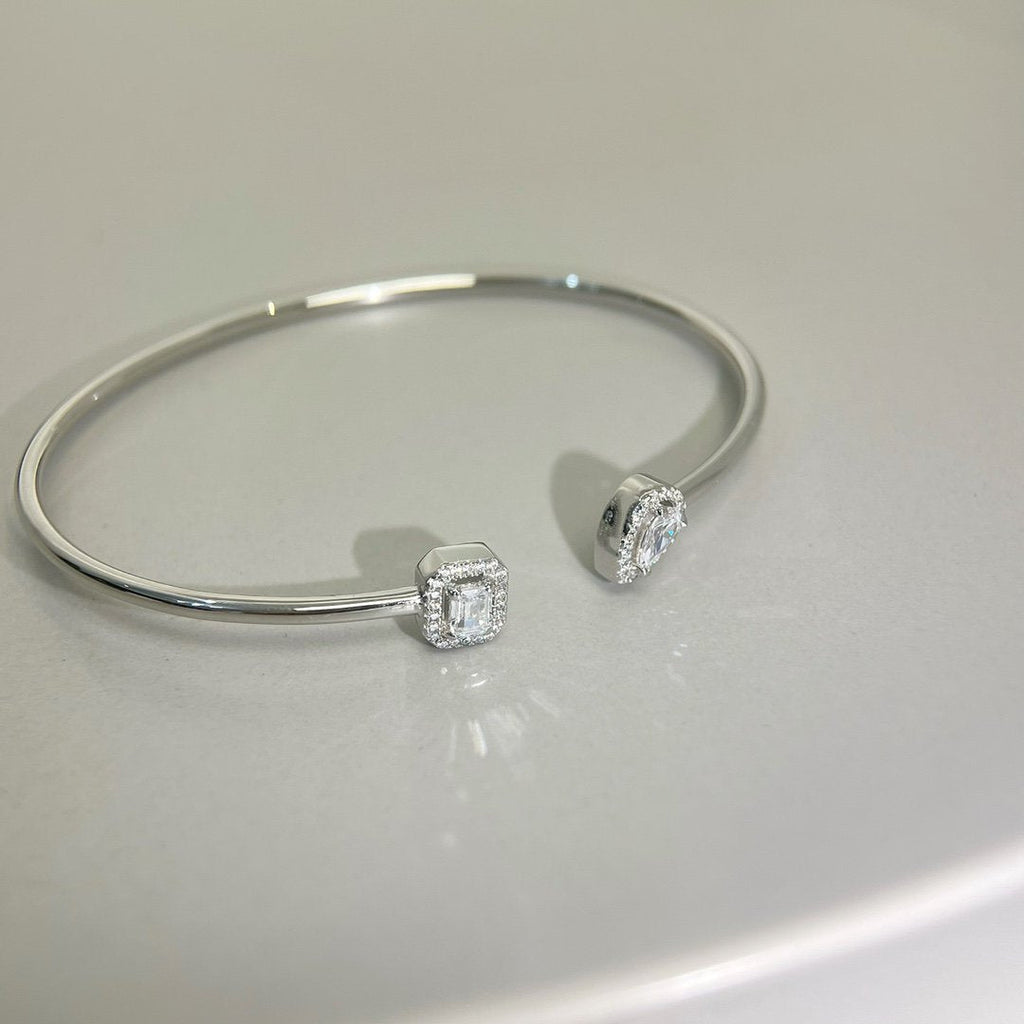 [Solara jewelry]JONC FLEX MY TWIN TOI & MOI シルバーダイヤモンドブレスレット
