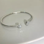 [Solara jewelry]JONC FLEX MY TWIN TOI & MOI シルバーダイヤモンドブレスレット
