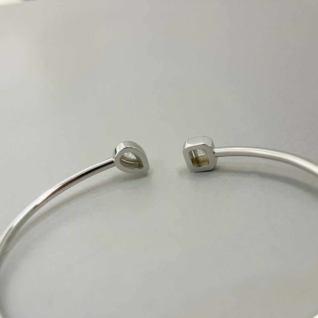 [Solara jewelry]JONC FLEX MY TWIN TOI & MOI シルバーダイヤモンドブレスレット