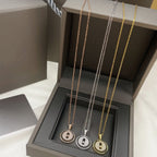 [Solara jewelry]LUCKY MOVER PM HALSKETTE, PAVEED
