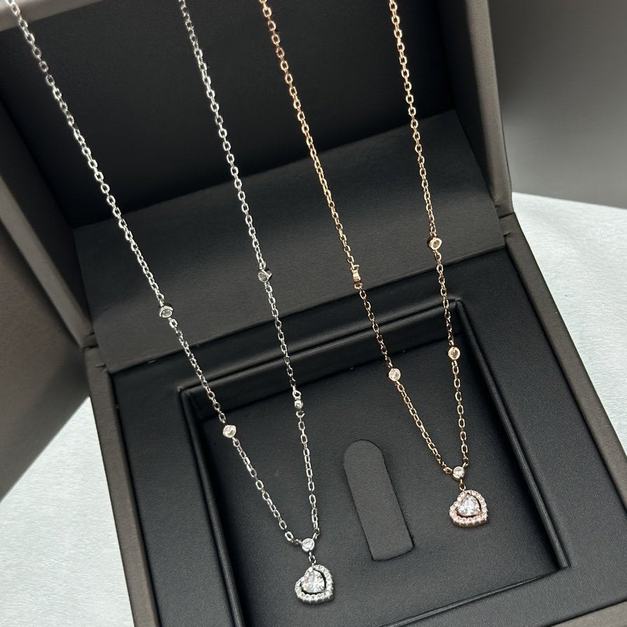 [Solara jewelry]ジョイハートダイヤモンドネックレス