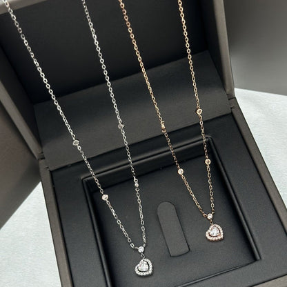 [Solara jewelry]ジョイハートダイヤモンドネックレス