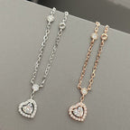 [Solara jewelry]ジョイハートダイヤモンドネックレス
