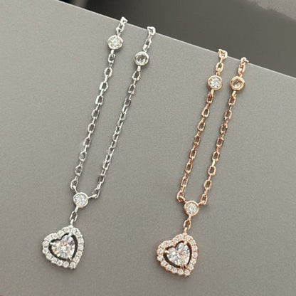 [Solara jewelry]ジョイハートダイヤモンドネックレス