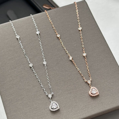 [Solara jewelry]ジョイハートダイヤモンドネックレス