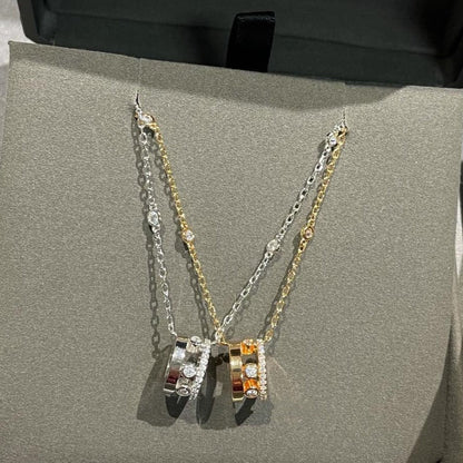 [Solara Schmuck]KETTE MOVE ROMANE ANHÄNGER HALSKETTE