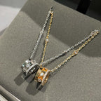 [Solara Schmuck]KETTE MOVE ROMANE ANHÄNGER HALSKETTE
