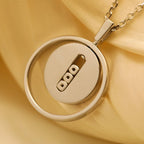 [Solara jewelry]ラッキー ムーブ MM シルバーダイヤモンド ネックレス