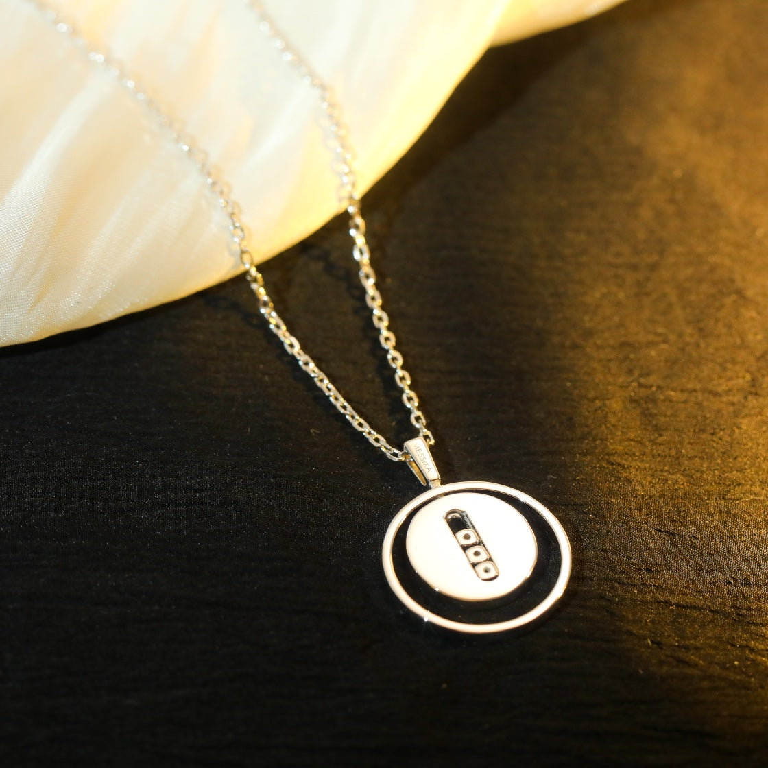 [Solara jewelry]ラッキー ムーブ MM シルバーダイヤモンド ネックレス