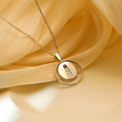 [Solara jewelry]ラッキー ムーブ MM シルバーダイヤモンド ネックレス